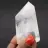 Prisme de quartz avec inclusion