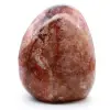 Roche polie en quartz rouge - 8
