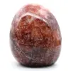 Roche polie en quartz rouge - 12
