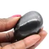 Galet de Shungite noire - Spécimen de poche 50g - 0