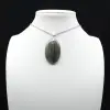 Pendentif ovale en Labradorite - 3