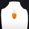 Pendentif en cornaline naturelle - 8