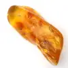Galet de pierre naturelle Ambre jaune pour spécimen unique - 0