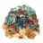 Duo Azurite Malachite sur gangue