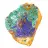 Cristaux Azurite Malachite Maroc