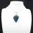Pendentif Apatite Bleue Madagascar - Spécimen de Qualité
