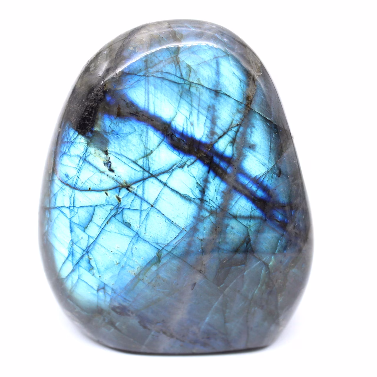 Pierre Naturelle Labradorite Polie Madagascar Collection