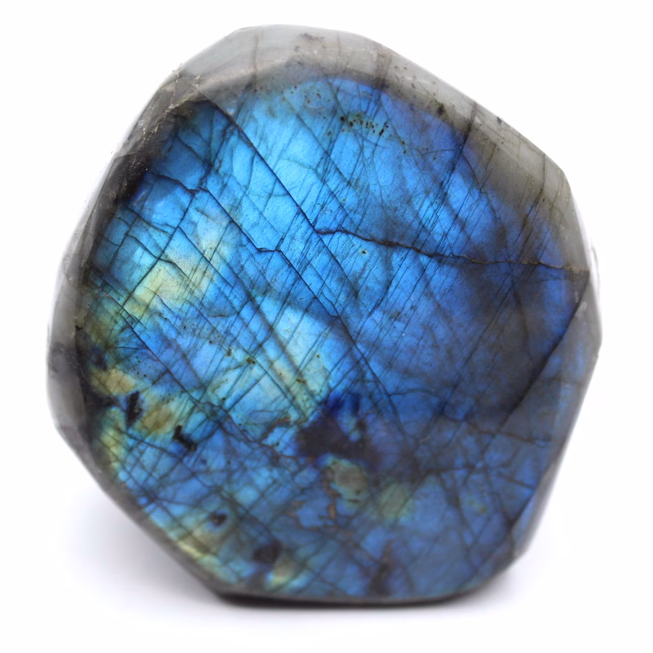 Spécimen Brut et Poli Labradorite Origine Madagascar