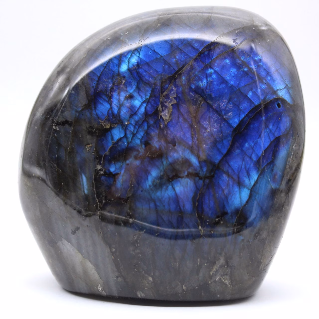 Ornement en Labradorite Polie Spécimen de Madagascar