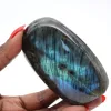 Labradorite de Madagascar Pierre Polie pour Collection - 5