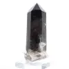 Cristal de quartz morion du Brésil sur socle acrylique, collection - 5