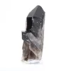 Pointe de quartz morion naturel du Brésil sur support acrylique - 3