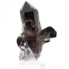Prisme de quartz morion du Brésil, spécimen sur socle acrylique - 3