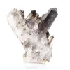 Quartz morion du Brésil, cristal sombre sur socle en acrylique - 5