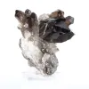 Cristal de quartz morion d'origine brésilienne, présentoir acrylique - 3