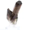 Quartz morion du Brésil petit format, fine pointe avec socle - 0