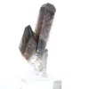 Quartz morion du Brésil petit format, fine pointe avec socle - 2