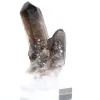 Quartz morion du Brésil petit format, fine pointe avec socle - 4