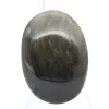 Petit galet en obsidienne dorée du Mexique, 55 g - 1