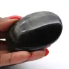 Galet d’obsidienne dorée mexicaine à surface polie, 70 g - 0