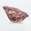 Purpurite du Portugal – Pierre brute sur socle de collection - 3