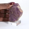 Purpurite brute portugaise – Minéral de collection sur socle - 1