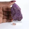 Purpurite brute du Portugal – Minéral naturel sur support - 1